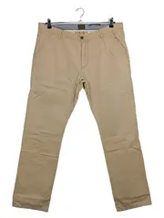 Vorschaubild 1 von Herren Chino Stoffhose Beige Baumwolle Gr. W32/L33