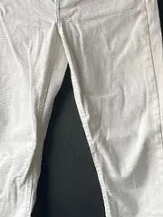 Vorschaubild 4 von Damen Jeans Straight Leg Weiß Gr. 36 W28 Baumwolle