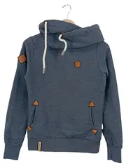 Vorschaubild 1 von Damen Pullover Hoodie Gr. 34/XS Blau Casual Urban Sweatshirt