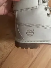 Vorschaubild 4 von 6-Inch Premium Stiefel Damen Beige Leder Gr. 37 Schnürung Freizeit