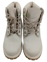 Vorschaubild 2 von 6-Inch Premium Stiefel Damen Beige Leder Gr. 37 Schnürung Freizeit
