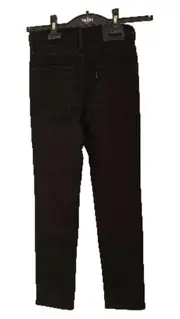 Vorschaubild 3 von Premium Damen Slim Fit Jeans Schwarz Größe W26 High Waist NEU