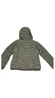 Vorschaubild 3 von Denim Damen Steppjacke Kapuze Gr. S Grün Outdoor