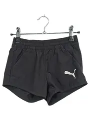Vorschaubild 1 von Kinder Shorts Sporthose Schwarz Größe 128 Mädchen Jungen