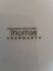 Vorschaubild 4 von Thomas Germany Milchkännchen Porzellan Weiß Rautenmuster Braun Dekor