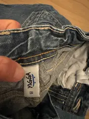 Vorschaubild 5 von Kinder Destroyed Jeans Gr. 134 Blau 100% Baumwolle L20