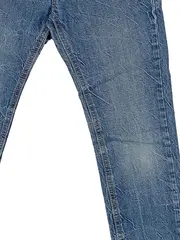 Vorschaubild 4 von Kinder Destroyed Jeans Gr. 134 Blau 100% Baumwolle L20