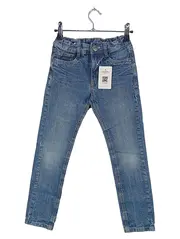 Vorschaubild 1 von Kinder Destroyed Jeans Gr. 134 Blau 100% Baumwolle L20