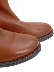 Vorschaubild 4 von Damen Chelsea Boots Stiefeletten Leder Braun Gr. 37