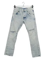 Vorschaubild 1 von GS01 Destroyed Jeans Herren W32 Blau Regular Fit