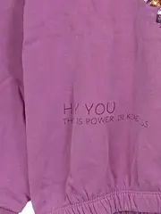 Vorschaubild 4 von Mädchen Kapuzenpullover Schmetterling Pailletten Gr. 128/134 Rosa