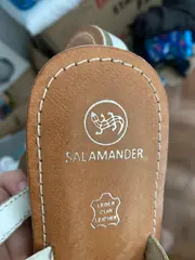 Vorschaubild 4 von Damen Sandalen Gr. 40 Beige Feminin Zehentrenner Schleifen Applikation