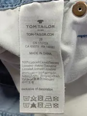 Vorschaubild 5 von Damen Jeans Straight Leg W29/38 Blau Casual Lyocell