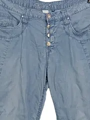 Vorschaubild 3 von Damen Jeans Straight Leg W29/38 Blau Casual Lyocell