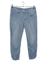 Vorschaubild 1 von Damen Jeans Straight Leg W29/38 Blau Casual Lyocell