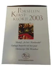 Vorschaubild 2 von Weihnachtsglocke 2003 In het Nordwald Porzellan Weiß 8cm