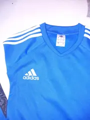 Vorschaubild 2 von Herren Pullover Sportshirt Training Blau Gr. 50, L V-Ausschnitt