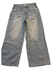 Vorschaubild 5 von Damen Jeans Culotte High Waist Gr. 29 Blau Lyocell