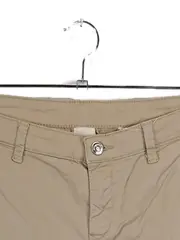 Vorschaubild 2 von Damen Chino Stoffhose Beige Gr. 40 W31 Baumwolle Casual