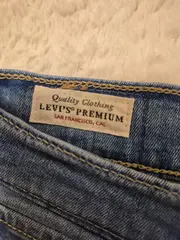 Vorschaubild 6 von Premium Destroyed Jeans Damen W29 L33 Blau Skinny Stretch