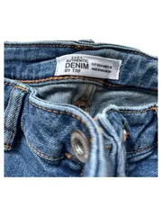 Vorschaubild 5 von TRF Damen Jeans Shorts Gr. 36 W26 Blau Denim Destroyed