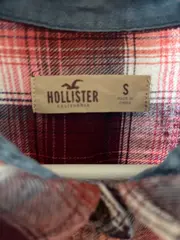 Vorschaubild 5 von Damen Karierte Hemdbluse Langarm Baumwolle Rot Gr. S 36