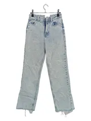 Vorschaubild 1 von High Waist Straight Leg Jeans Damen Blau Gr. W26 34 XS L30