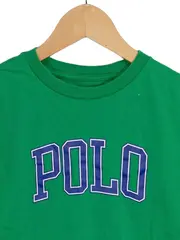 Vorschaubild 4 von T-Shirt Kinder Gr. 140 Grün Logo Print Baumwolle