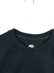 Vorschaubild 2 von Damen Crop Langarmshirt Just Do It Schwarz Gr. 40/L Sportlich