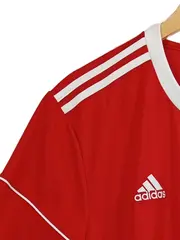 Vorschaubild 3 von Herren Sport Shirt Rot Climalite Gr. 2XL Fußball Trikot