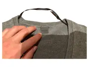 Vorschaubild 7 von Damen Pullover V-Ausschnitt Langarm Gr. 34;XS Grau Casual Basic Feinstrick