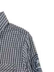 Vorschaubild 4 von Kinder Freizeithemd kariert Blau Gr. 134/140 Langarm Casual