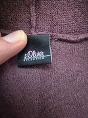 Vorschaubild 4 von Selection Damen Top Gr. 36 Lila Wickeloptik Pailletten Elegant