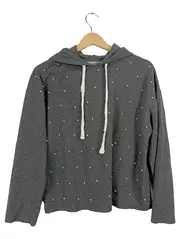 Vorschaubild 1 von Trafaluc Kapuzenpullover Damen Gr. 36/S Grau Perlen Hoodie
