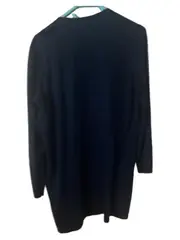 Vorschaubild 5 von Damen Strickjacke Cardigan Blau Gr. S 36 Baumwolle offen