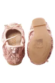 Vorschaubild 3 von Ballerinas Kinder Gr. 27 Rosa Pailletten Schleife Elegant Festlich
