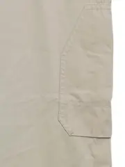 Vorschaubild 2 von Damen Caprihose Stoffhose Größe 44 Beige Cargo Casual