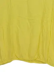 Vorschaubild 4 von Damen T-Shirt Bluse Gr. 38/M Gelb V-Ausschnitt Casual