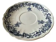 Vorschaubild 1 von Valeria Unterteller Tasse Blau Blumenmuster Porzellan Klassisch