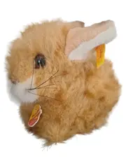 Vorschaubild 1 von Hase Kuscheltier Plüsch Klassisch Beige 14cm Sammler