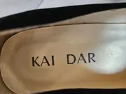 Vorschaubild 6 von KAI DAR Damen Pumps Schwarz Gr. 37 Strass Schnalle Elegant Absatz