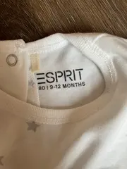 Vorschaubild 3 von Baby Body Gr. 80 Weiß Sterne Langarm Schlafanzug