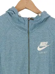 Vorschaubild 3 von Damen Kapuzenpullover Hoodie Blau Meliert Gr. 38/M Sportlich