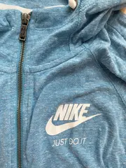 Vorschaubild 2 von Damen Kapuzenpullover Hoodie Blau Meliert Gr. 38/M Sportlich