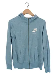 Vorschaubild 1 von Damen Kapuzenpullover Hoodie Blau Meliert Gr. 38/M Sportlich