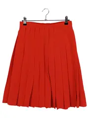 Vorschaubild 2 von Faltenrock Damen 36/S Rot Elegant Klassisch Midirock