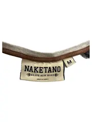 Vorschaubild 2 von Herren T-Shirt Raglan Gr. M Grau Meliert Lederdetails