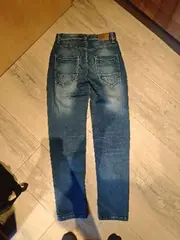 Vorschaubild 4 von Damen Jeans Regular Fit Blau Gr. M W29 L31 Baumwolle