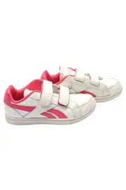 Vorschaubild 1 von Kinder Sneaker low Gr. 31 Weiß Pink Klettverschluss Sportschuhe