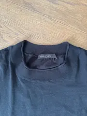 Vorschaubild 3 von Damen Pullover Gr. M Schwarz Trompetenärmel Elegant Viskose